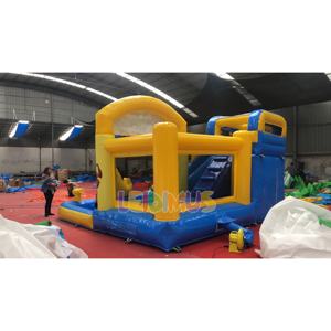 Yüzme havuzu şişme kale sarı su kaydırağı ve <span class=keywords><strong>Tigger</strong></span> tema ile şişme eğlence fabrika fiyat - Product Image 2