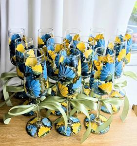 Vaso de Vidrio Moderno, Colorido, Pintado a Mano, Personalizado, Hecho a Medida, Hermético, de Gran Capacidad, Reutilizable, para Niños, Regalo - Product Image 3