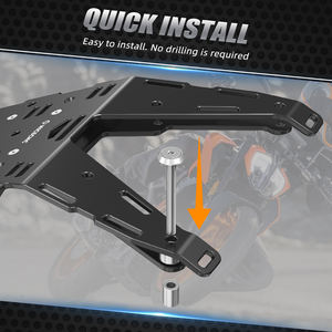 NICECNC Sacoche de transport pour moto avec support de sangle, porte-bagages et porte-paniers pour <span class=keywords><strong>KTM</strong></span> <span class=keywords><strong>690</strong></span> Enduro R 2008-2018 2017 2016 <span class=keywords><strong>2015</strong></span> - Product Image 5