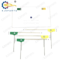 Antena Film HF201 Kuning 2 Hijau 2 Komunikasi 2 untuk Kabel ISDBs TV, Stereo Mobil Nissan Jepang