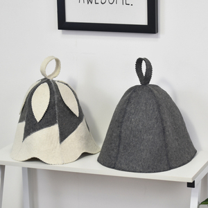 Gorro <span class=keywords><strong>de</strong></span> Sauna <span class=keywords><strong>de</strong></span> Lana Pura que se Abre como una Flor y Aísla el Calor como una Muralla <span class=keywords><strong>de</strong></span> Fortaleza - Product Image 6