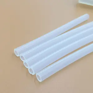 10mm 투명 유연한 실리콘 고무 튜브
