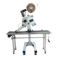 SHENGLONG – machine d'étiquetage de surface plate automatique SL-150, pour sacs et boîtes perforés dans les séries d'emballage et industrielles