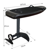 Hydrofoil Électrique 8 kW 50 km/h en Fibre de Carbone 3K Planche de Surf E-Foil avec Poignée de Télécommande