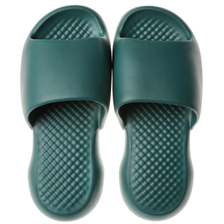 Indoor House Slides Sandals Couple Thicken Flip Flops Flat Shoes EVA Women Platform Slippers