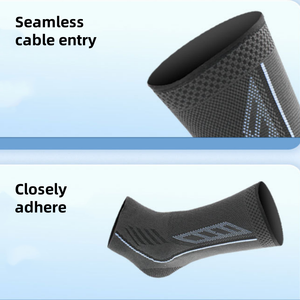Cómoda funda de soporte para tobillo de baloncesto Diseño de punto de protección de articulación de compresión cálida - Product Image 4