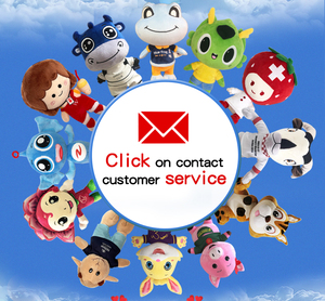 उच्च गुणवत्ता वाले कस्टम निर्मित कार्टून पशु भरे खिलौने का प्रचार ओएम प्लग प्लग-पैड कपास भरने के साथ आपका खुद का बनाते हैं - Product Image 3