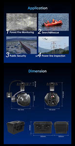 Cámara con Gimbal Q30TIRMPro con IA para Seguimiento de Objetos y Funciones de Fotografía de Alta Tecnología para Topografía y Mapeo de Objetos, Tipo de Accesorio - Product Image 2