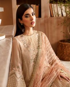 Conjunto de 3 Piezas Salwar Kameez para Mujer, Estilo Indio Pakistaní, Étnico, para Fiesta, Punjabi, Disponible al por Mayor - Product Image 5