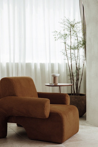 Divano Angolare Monoposto in Stile Nordico Moderno Minimalista <span class=keywords><strong>Vintage</strong></span> con Tessuto in Velluto a Coste e Design Multifunzionale - Product Image 2