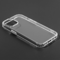 Funda de Lujo Transparente para Teléfono Móvil, con Airbags de TPU, a Prueba de Golpes, Acrílica Rígida, para iPhone 17 Pro Max AIR 18