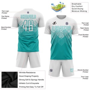 Conjunto de Ropa Deportiva Personalizada de Fútbol, Camisetas de Fútbol Transpirables para Entrenamiento Deportivo, Camiseta de Fútbol Personalizada - Product Image 4