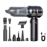Pompe à air d'urgence sans fil 16KPa, aspirateur 2-en-1, moteur sans balais, filtres HEPA, rechargeable Type C, vente en gros