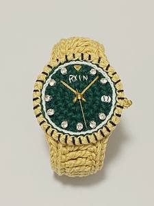 Orologio Meccanico in Maglia Acrilica, Moda Creativa <span class=keywords><strong>di</strong></span> Alta Gamma, Regalo <span class=keywords><strong>di</strong></span> Compleanno Personalizzato Fatto a Mano per <span class=keywords><strong>Uomo</strong></span> e Donna - Product Image 4