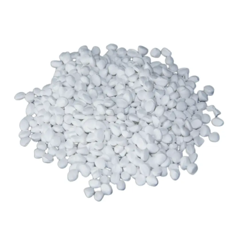 Fabriek Groothandel Op Maat Gemaakte Hot Sale Pp Pc Pe Abs PP-R Granule 20%-80% Tio2 Witte Masterbatch Voor Plastic Pips Blaasvormen