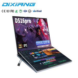 Entrega Rápida, Computadoras Delgadas Core I5-12450H con Pantalla Táctil de 16"+16" Doble 1920x1200, Win11, RAM de 16GB, SSD de 512GB, Laptop - Product Image 1