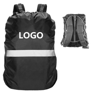 Wholesale Reflective Waterproof Backpack Rain <strong>Cover</strong> Custom Logo <strong>Rucksack</strong> <strong>Cover</strong> - Product Image 1