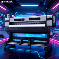 Impresora Lainkjet de Bajo Precio, Impresora Eco Solvente de 1.6m 1.8m, Máquina de Impresión de Banners y Adhesivos en Rollo, Impresión Publicitaria