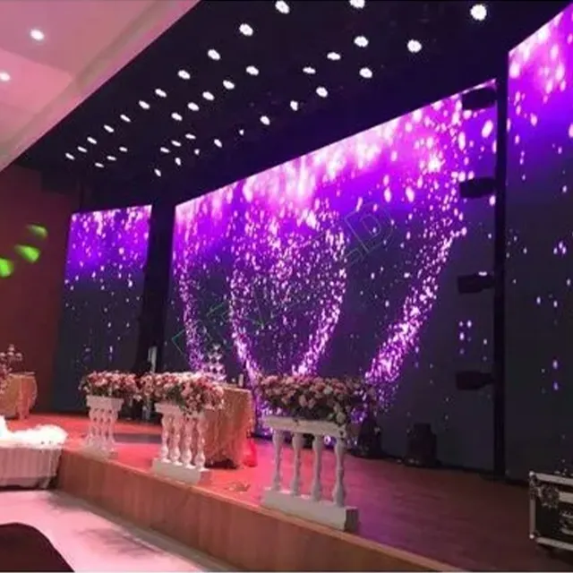 콘서트/교회/결혼식용 풀 컬러 다이캐스트 알루미늄 LED 디스플레이 스크린 옥외 P2.6 P2.9 P3.91 P4.81 LED 렌탈 디스플레이
