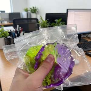 Giocattolo Antistress Trasparente a Forma di Grappolo d'Uva in TPR, Lucido e Cristallino, a Rapido Ritorno, per Ufficio, Scuola, Casa, Unisex, per Bambini e Adulti - Product Image 4