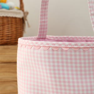 Cesta de Pascua al por mayor <span class=keywords><strong>para</strong></span> niños, diseño de conejo, <span class=keywords><strong>para</strong></span> regalo, decoración de Pascua, cesta de caza de huevos, regalo personalizado <span class=keywords><strong>para</strong></span> fiestas y festivales - Product Image 2