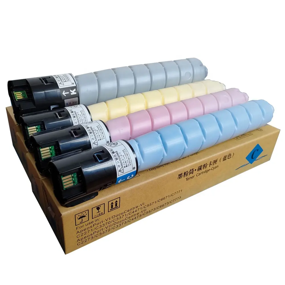 Cartouche de poudre de Toner Premium CT202634 CT202635 CT202636 CT202637 pour Fuji xerox cc VI 2271 3370 3371 4471 5571 6671 7771