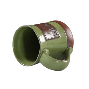 Tazas de Cerámica Personalizadas al por Mayor, con Logotipo Personalizado, Diseño <span class=keywords><strong>Vintage</strong></span> Tallado a Mano, 600 ml, ODM/OEM, Grabado para Fiestas y Hogar - Product Image 4