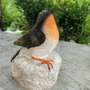 Escultura Decorativa para Jardín, Letrero de Bienvenida con Forma de Pájaro, Hecho de Resina, una Pieza Elegante para Decoración de Jardín - Product Image 4