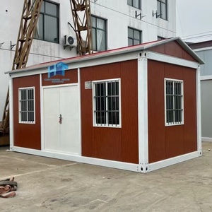 Casa Contenedor de Fábrica para Vivienda en Venta, 20ft 40ft, Oficina Modular Móvil Prefabricada, Mini Casa, Paquete Plano, Acero Resistente a la Corrosión / I - Product Image 5
