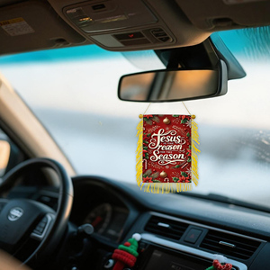 Banderines Navideños Mini para Coche, con Ventosa para Colgar en la Ventana - Product Image 5