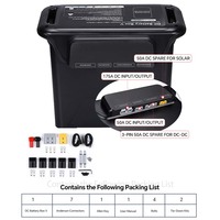 Boîtier de stockage de batterie professionnel pour cellules LiFePo4, boîte de batterie portable, boîtier de batterie DIY avec module BMS avancé