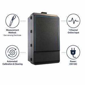 Analyseur numérique d'azote ammoniacal en ligne NH6000sc, électrode de détection de gaz à nettoyage automatique et prétraitement pour la surveillance des eaux usées - Product Image 4