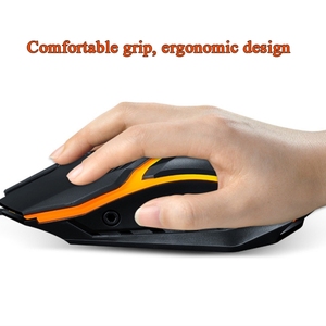 Souris filaire de jeu rétroéclairée 7 couleurs, Interface USB T-WOLF <span class=keywords><strong>V1</strong></span>, 3 boutons, 1200 DPI, offre spéciale, 2 pièces - Product Image 4