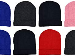 Elegante Gorro de Punto Suave para Niños, Unisex, Casual, con Lazo, Color Caramelo, Melón, Doble Punto, Ajustable - Product Image 3