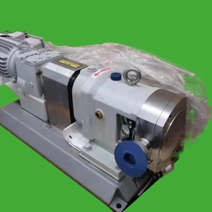 Bomba de Lóbulos Rotatorios de Grado Alimenticio, Bomba de Lóbulos Sanitaria, Bomba de Rotor de Acero Inoxidable, Eléctrica - Product Image 5