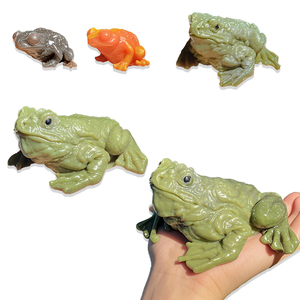 Jouet de simulation musicale grenouille à pincer, jouet de farce grenouille, jouet à presser grenouille, ornement abstrait - Product Image 6