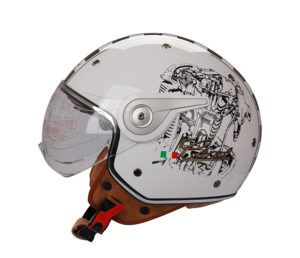 Casques de moto à double lentille 2023 NOUVEAU Modèle ouvert pour adultes, accessoires de moto, protection de la tête YA-662 M - Product Image 2