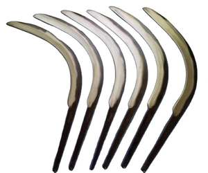 Yüksek Kaliteli El Tipi Çelik Tırpan Yağ Palmiyesi Orak 75cm Bıçak Alüminyum/Ahşap Saplı 3 Yıl Garantili-Bahçe İçin Lider Marka - Product Image 1