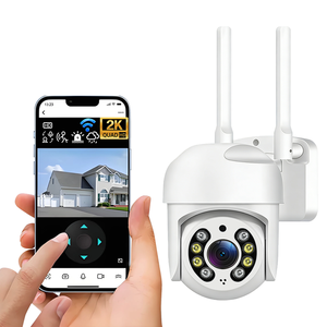 Cámara de Seguridad Exterior WiFi 2K 3MP, PTZ 360 °   Cámara de Vigilancia Doméstica con Detección Humana por IA - Product Image 2