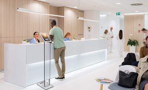 Tùy Chỉnh Logo Acrylic Máy Tính Xách Tay iPad Chủ Rõ Ràng Cao Cấp Khóa Tầng Đứng Cho iPad Cho Bệnh Viện Nhà Hàng - Product Image 5