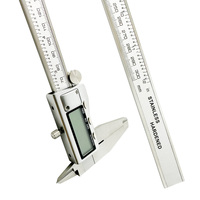 Pied à coulisse numérique en acier inoxydable de haute qualité, outil de mesure à longue mâchoire, pied à coulisse électronique de haute précision de 300mm, 0.01mm