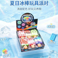 Mainan Squishy PU Bahan Simulasi Es Krim 6 Model Laris Manis, Slow-rise, Pereda Stres, Promo