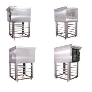 Promoción 5+10 bandejas Horno <span class=keywords><strong>de</strong></span> convección rotatorio <span class=keywords><strong>de</strong></span> alta capacidad <span class=keywords><strong>a</strong></span> precio <span class=keywords><strong>de</strong></span> fábrica 	 para 	 Minoristas <span class=keywords><strong>de</strong></span> equipos para hornear en casa - Product Image 2