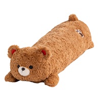 Weiches, langes Tierfigur-Körperkissen, Plüsch-Kuschelkissen, PP-Baumwollfüllung, Schlafkissen für Erwachsene, Kinder, Zuhause, Bett