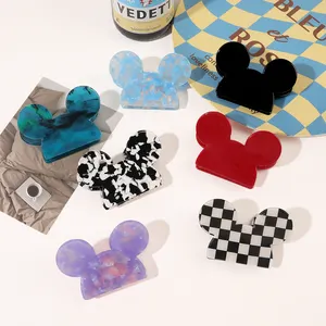 Venta caliente <span class=keywords><strong>Mickey</strong></span> <span class=keywords><strong>Mouse</strong></span> pelo garra clips acetato dibujos animados personalizado <span class=keywords><strong>Mickey</strong></span> garra clip para mujeres - Product Image 1