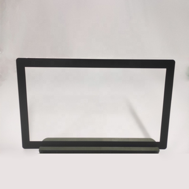 24-inch Industrial Decoration Solid LCD Screen Protection Tempered Glass Cover Anti-Fingerprints 9H Surface Hardness Custom 2.5D