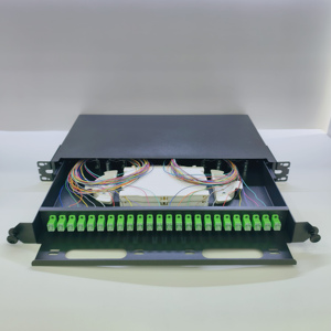 ODF de 24 Puertos, 24 Núcleos, Tipo Cajón SC APC, FTTH, Monomodo, Panel de Distribución Óptica, Panel de Conexión de Fibra Óptica con Adaptadores Pigtails - Product Image 3