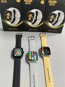 Thông Minh Xem C28 Pro Thông Minh Đồng Hồ Người Đàn Ông Tập Thể Dục Thể Thao Không Dây Sạc Đồng Hồ Đa Dây Đeo Vòng Màn Hình Smartwatch Ngón Tay Cảm Biến - Product Image 3