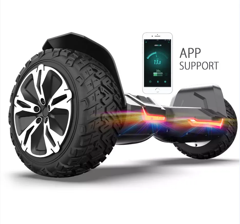 G2 Warrior 700W BT ไฟ LED ไฟฟ้าสกู๊ตเตอร์ Hover Off Road G2 Warrior รถสมดุล Hover Board