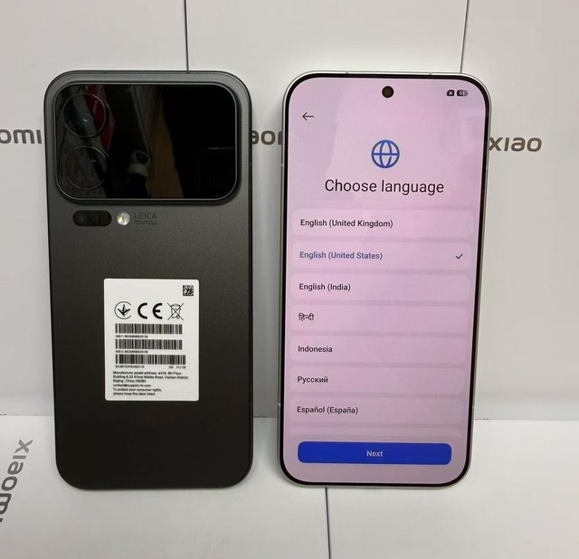 Xiao Mi 17 Pro Max New CN Version 5G LTE CDMA Smartphone 6.9"+2.9" Back Screen Snapdragon 8 Elite Gen 5 7500mAh Battery 100W